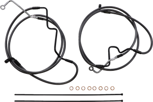 Magnum - Control Cable Kit - Black Pearl - Black Pearl Designer Handlebar Installation Kit - 487991