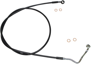 Magnum - Brake Line - Upper - ABS - Black - XR Stainless Upper Brake Line - SBB1414-69