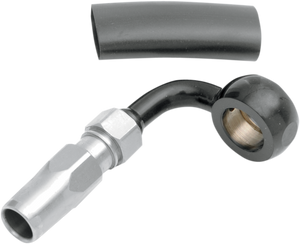 Magnum - BYO Brake Banjo - 7/16"-90° - Black - BYO Build-Your-Own Banjo with Fitting - 492790