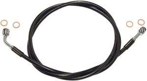 Magnum - Brake Line - XR - EZ Align - Black - XR Stainless Extreme Response Front DOT Brakeline Kit - SBC0607-40