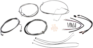 Magnum - Control Cable Kit - XR - Stainless Steel - XR Handlebar Installation Kit - 589552