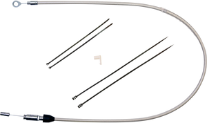 Magnum - Cable - Clutch - Quick Connect - Stainless Steel - Polished Stainless Quick Connect Upper Clutch Cable - 5234HE