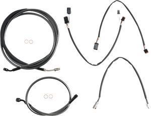 Magnum - Control Cable Kit - KARBONFIBR - KARBONFIBR Designer Handlebar Installation Kit - 787881 Magnum - Control Cable Kit - KARBONFIBR - KARBONFIBR Designer Handlebar Installation Kit - 787881