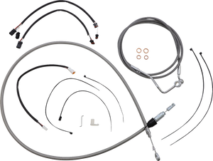 Magnum - Control Cable Kit - XR - Stainless Steel/Chrome - XR Handlebar Installation Kit - 5891142 Magnum - Control Cable Kit - XR - Stainless Steel/Chrome - XR Handlebar Installation Kit - 5891142