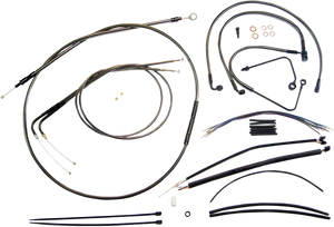Magnum - Control Cable Kit - Black Pearl - Black Pearl Designer Handlebar Installation Kit - 487261 Magnum - Control Cable Kit - Black Pearl - Black Pearl Designer Handlebar Installation Kit - 487261