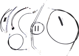 Magnum - Control Cable Kit - XR - Black/Chrome - XR Handlebar Installation Kit - 489672