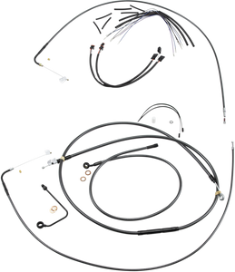 Magnum - Control Cable Kit - Black Pearl - Black Pearl Upper Handlebar Installation Kit - 487853 Magnum - Control Cable Kit - Black Pearl - Black Pearl Upper Handlebar Installation Kit - 487853