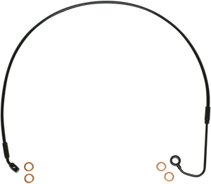 Magnum - Brake Line - Upper - XR - Black - XR Stainless Upper Brake Line - SBB1410-38 Magnum - Brake Line - Upper - XR - Black - XR Stainless Upper Brake Line - SBB1410-38