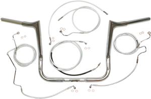 Magnum - Handlebar Kit - Viking - 10" - Sterling Chromite II - 1-1/4" Viking Handlebar Installation Kit - 38834-410 Magnum - Handlebar Kit - Viking - 10" - Sterling Chromite II - 1-1/4" Viking Handlebar Installation Kit - 38834-410