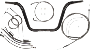 Magnum - Handlebar/Installation Kit - Black Pearl - 1-1/4" Caliber Handlebar Installation Kit  Ape Hanger/Installation Kit - 48827-114 Magnum - Handlebar/Installation Kit - Black Pearl - 1-1/4" Caliber Handlebar Installation Kit  Ape Hanger/Installation Kit - 48827-114