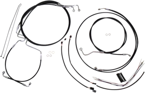 Magnum - Control Cable Kit - XR - Black - XR Handlebar Installation Kit - 489841