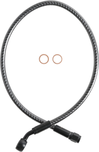Magnum - Brake Line - Front - 3/8" - 35° - 21" - KARBONFIBR - KARBONFIBR Upper Brake Line - 77121 Magnum - Brake Line - Front - 3/8" - 35° - 21" - KARBONFIBR - KARBONFIBR Upper Brake Line - 77121