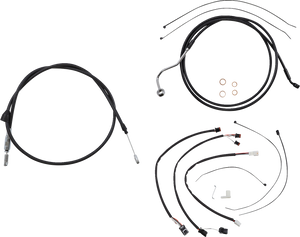 Magnum - Control Cable Kit - XR - Black - XR Handlebar Installation Kit - 4861152