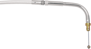 Magnum - Idle Cable - 41-3/4" - Sterling Chromite II - Sterling Chromite II Braided Cable for Harley-Davidson  Idle - 3454S