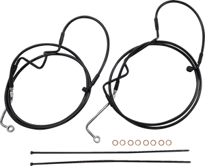 Magnum - Control Cable Kit - XR - Black - XR Handlebar Installation Kit - 486972