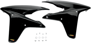 Maier - Air Scoops - TRX450R - Black - Replacement Radiator Plastic - 117480 Maier - Air Scoops - TRX450R - Black - Replacement Radiator Plastic - 117480