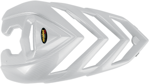 Maier - Hood Cover - YFM700R - White Carbon Fiber - Replacement Hood - 19006-31