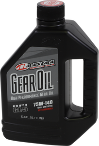 Maxima Racing Oil - Synthetic Gear Oil - 75W-140 - 1L - Synthetic Gear Oil - 40-49901 Maxima Racing Oil - Synthetic Gear Oil - 75W-140 - 1L - Synthetic Gear Oil - 40-49901