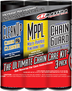 Maxima Racing Oil - Synthetic Chain Care Kit - Aerosol - Synthetic Chain Care Kit - 70-779203-N