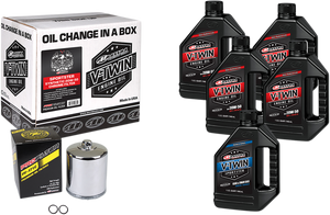Maxima Racing Oil - Sportster Synthetic 20W-50 Oil Change Kit - Chrome Filter - Sportster Synthetic 20W-50 Oil Change Kit - 90-119015PC Maxima Racing Oil - Sportster Synthetic 20W-50 Oil Change Kit - Chrome Filter - Sportster Synthetic 20W-50 Oil Change Kit - 90-119015PC