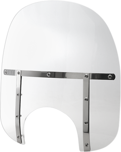 Memphis Shades - Fats Windshield - 17" - 9" Headlight - Clear - Memphis Fats Windshield - MEM3620