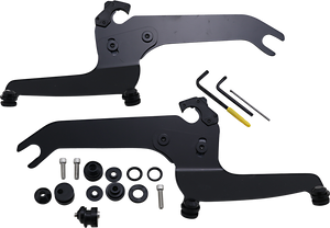 Memphis Shades - Sportshield Trigger Lock Complete Mount Kit - Black - Sportshield Trigger-Lock Complete Mount Kit - MEB2052
