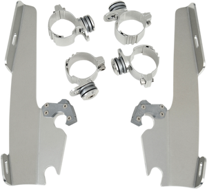 Memphis Shades - Fats/Slim Trigger Lock Mounting Kit - Narrow - Fats/Slim Windshield Trigger-Lock Complete Mount Kit - MEM8967 Memphis Shades - Fats/Slim Trigger Lock Mounting Kit - Narrow - Fats/Slim Windshield Trigger-Lock Complete Mount Kit - MEM8967