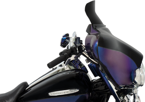 Memphis Shades - Batwing Spoiler Shield - 6.5" - Dark Black Smoke - Batwing Spoiler Windshield - MEP84110 Memphis Shades - Batwing Spoiler Shield - 6.5" - Dark Black Smoke - Batwing Spoiler Windshield - MEP84110