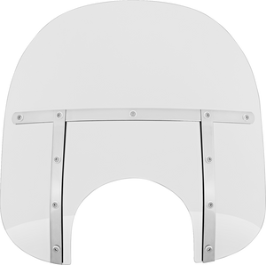 Memphis Shades - Fats Windshield - 15" - 9" Headlight - Clear - Memphis Fats Windshield - MEM3520