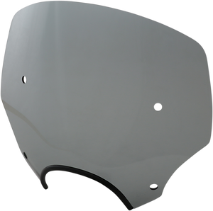 Memphis Shades - El Paso Windshield - 13" - 7" Headlight Cutout - Black Smoke - El Paso Sportshield 7" - MEP5233 Memphis Shades - El Paso Windshield - 13" - 7" Headlight Cutout - Black Smoke - El Paso Sportshield 7" - MEP5233