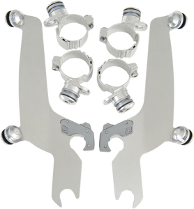 Memphis Shades - Trigger Lock Sportshield Mounting Kit - Yamaha/Kawasaki - No-Tool Trigger-Lock Mount Kit for Sportshield - MEM8934