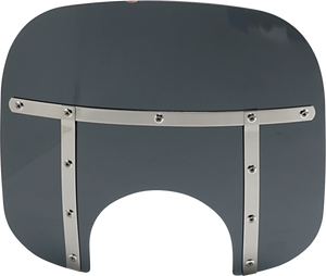 Memphis Shades - Fats Windshield - 13" - 9" Headlight - Dark Black Smoke - Memphis Fats Windshield - MEM35110 Memphis Shades - Fats Windshield - 13" - 9" Headlight - Dark Black Smoke - Memphis Fats Windshield - MEM35110