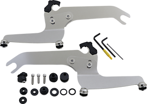 Memphis Shades - Sportshield Trigger Lock Complete Mount Kit - Polished - FLSL - Sportshield Trigger-Lock Complete Mount Kit - MEK2052