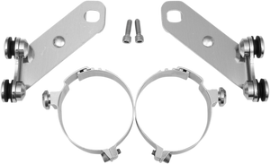 Memphis Shades - Lowers Hardware - Covered Forks - Custom Lower Deflector Mount Kit - MEM9892 Memphis Shades - Lowers Hardware - Covered Forks - Custom Lower Deflector Mount Kit - MEM9892