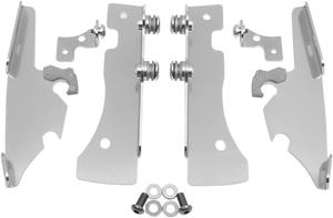 Memphis Shades - Fats/Slim Trigger Lock Mounting Kit - XV 1600 - Fats/Slim Windshield Trigger-Lock Complete Mount Kit - MEM8981 Memphis Shades - Fats/Slim Trigger Lock Mounting Kit - XV 1600 - Fats/Slim Windshield Trigger-Lock Complete Mount Kit - MEM8981