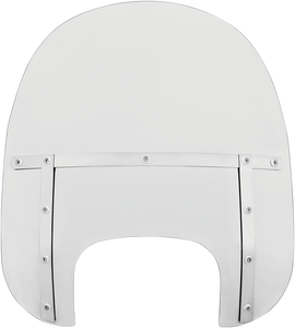 Memphis Shades - Fats Windshield - Clear - 17" - FLFB/S - Fats Windshield - MEM6200