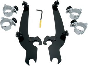Memphis Shades - Sportshield Trigger-Lock Mounting Kit - Black - Narrow - Sportshield Trigger-Lock Complete Mount Kit - MEB8919 Memphis Shades - Sportshield Trigger-Lock Mounting Kit - Black - Narrow - Sportshield Trigger-Lock Complete Mount Kit - MEB8919