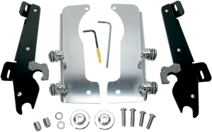 Memphis Shades - Batwing Trigger Lock Mounting Kit - Stratoliner - Black - Fats/Slim Windshield Trigger-Lock Complete Mount Kit - MEK1938 Memphis Shades - Batwing Trigger Lock Mounting Kit - Stratoliner - Black - Fats/Slim Windshield Trigger-Lock Complete Mount Kit - MEK1938