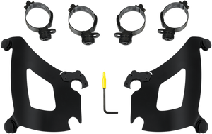 Memphis Shades - Bullet Mounting Kit - Black - FLSB - Bullet Fairing Trigger-Lock Hardware Kit - MEB2045 Memphis Shades - Bullet Mounting Kit - Black - FLSB - Bullet Fairing Trigger-Lock Hardware Kit - MEB2045