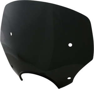 Memphis Shades - El Paso Windshield - 13" - 7" Headlight Cutout - Dark Black Smoke - El Paso Sportshield  7" - MEP5235 Memphis Shades - El Paso Windshield - 13" - 7" Headlight Cutout - Dark Black Smoke - El Paso Sportshield  7" - MEP5235