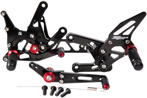 Mgp - MGP Rearset - Black - Yamaha - MGP Rear Lever Set - 81501-2500