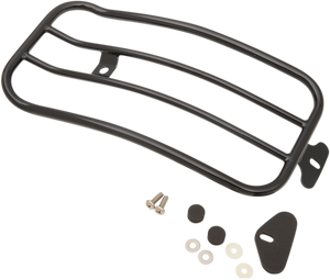 Motherwell - Luggage Rack - Gloss Black - Dyna - 7" Solo Luggage Rack - MWL-530-GB