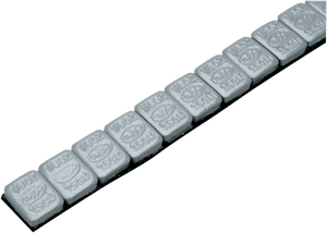 Motion Pro - Wheel Weight - Steel - Silver - 1/8" - 18 OZ - Wheel Weights - 08-0552 Motion Pro - Wheel Weight - Steel - Silver - 1/8" - 18 OZ - Wheel Weights - 08-0552