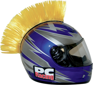 Pc Racing - Helmet Mohawk - Yellow - Helmet Mohawk - PCHMYELLOW