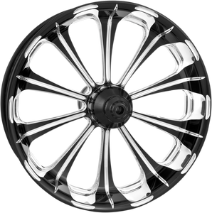 Performance Machine - Wheel - Revolution - Front/Dual Disc - No ABS - Platinum Cut - 21"x3.50" - '14+ FL - One-Piece Aluminum Wheel  Revolution - 12027106RELJBMP Performance Machine - Wheel - Revolution - Front/Dual Disc - No ABS - Platinum Cut - 21"x3.50" - '14+ FL - One-Piece Aluminum Wheel  Revolution - 12027106RELJBMP
