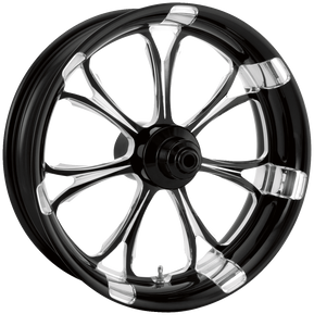 Performance Machine - Wheel - Paramount - Rear/Single Disc - No ABS - Platinum Cut - 18"x5.50" - '09+ FLT - One-Piece Aluminum Wheel  Paramount - 12707814RPARBMP Performance Machine - Wheel - Paramount - Rear/Single Disc - No ABS - Platinum Cut - 18"x5.50" - '09+ FLT - One-Piece Aluminum Wheel  Paramount - 12707814RPARBMP