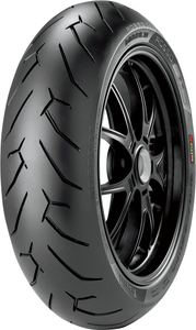 Pirelli - Tire - Diablo Rosso II - Rear - 180/55ZR17 - (73W) - Diablo Rosso II Tire  Rear - 2068500 Pirelli - Tire - Diablo Rosso II - Rear - 180/55ZR17 - (73W) - Diablo Rosso II Tire  Rear - 2068500
