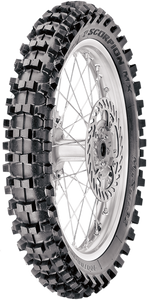 Pirelli - Tire - Scorpion MX32 Mid Soft - Rear - 90/100-14 - 49M - Scorpion MX32 Mid Soft Tire Rear - 3842400 Pirelli - Tire - Scorpion MX32 Mid Soft - Rear - 90/100-14 - 49M - Scorpion MX32 Mid Soft Tire Rear - 3842400