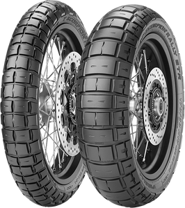 Pirelli - Tire - Scorpion Rally STR - Rear - 150/70R17 - 69V - Scorpion Rally STR Dual Sport Tire Rear - 2865200 Pirelli - Tire - Scorpion Rally STR - Rear - 150/70R17 - 69V - Scorpion Rally STR Dual Sport Tire Rear - 2865200