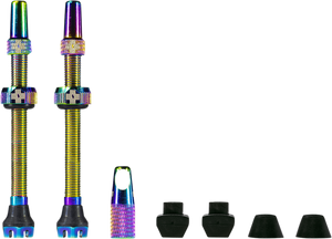 Muc-off Usa - Tubeless Valve Stems - Iridescent - Tubeless Valve Stems - 20429 Muc-off Usa - Tubeless Valve Stems - Iridescent - Tubeless Valve Stems - 20429